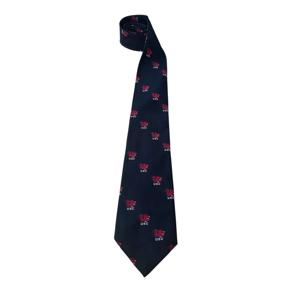 Vintage USC Gamecocks Neck tie Booster Club